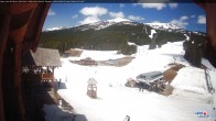 Archived image Webcam Lake Louise: Base Area 12:00