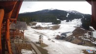 Archiv Foto Webcam Lake Louise: Talstation 06:00