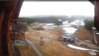Archived image Webcam Lake Louise: Base Area 14:00
