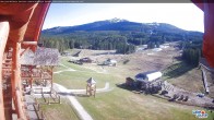Archiv Foto Webcam Lake Louise: Talstation 06:00