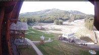 Archiv Foto Webcam Lake Louise: Talstation 18:00