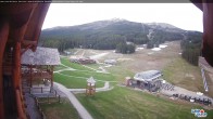 Archiv Foto Webcam Lake Louise: Talstation 18:00