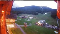 Archiv Foto Webcam Lake Louise: Talstation 20:00