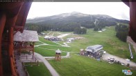 Archived image Webcam Lake Louise: Base Area 12:00