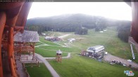 Archiv Foto Webcam Lake Louise: Talstation 04:00