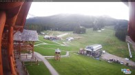 Archiv Foto Webcam Lake Louise: Talstation 04:00