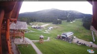 Archiv Foto Webcam Lake Louise: Talstation 08:00