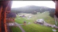 Archiv Foto Webcam Lake Louise: Talstation 04:00