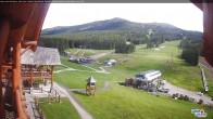 Archiv Foto Webcam Lake Louise: Talstation 08:00
