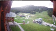 Archiv Foto Webcam Lake Louise: Talstation 04:00