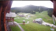 Archiv Foto Webcam Lake Louise: Talstation 06:00