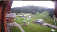 Archiv Foto Webcam Lake Louise: Talstation 08:00