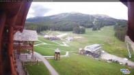 Archiv Foto Webcam Lake Louise: Talstation 18:00