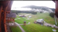 Archived image Webcam Lake Louise: Base Area 04:00