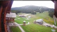Archiv Foto Webcam Lake Louise: Talstation 18:00