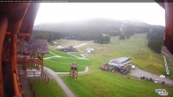 Archiv Foto Webcam Lake Louise: Talstation 04:00