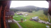 Archiv Foto Webcam Lake Louise: Talstation 06:00