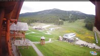 Archiv Foto Webcam Lake Louise: Talstation 18:00