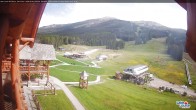 Archiv Foto Webcam Lake Louise: Talstation 08:00
