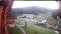 Archiv Foto Webcam Lake Louise: Talstation 04:00