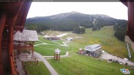 Archiv Foto Webcam Lake Louise: Talstation 18:00