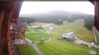 Archiv Foto Webcam Lake Louise: Talstation 06:00
