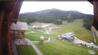 Archived image Webcam Lake Louise: Base Area 12:00