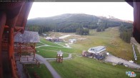 Archiv Foto Webcam Lake Louise: Talstation 18:00