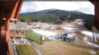 Archiv Foto Webcam Lake Louise: Talstation 08:00