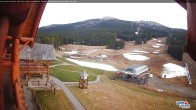 Archiv Foto Webcam Lake Louise: Talstation 06:00