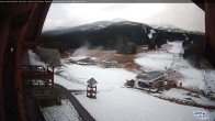 Archived image Webcam Lake Louise: Base Area 15:00