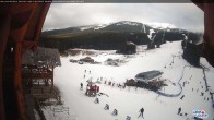 Archiv Foto Webcam Lake Louise: Talstation 09:00