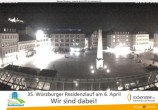 Archiv Foto Webcam Marktplatz Würzburg 19:00