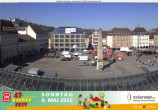 Archived image Webcam Wuerzburg marketplace 09:00