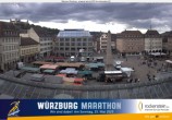 Archiv Foto Webcam Marktplatz Würzburg 13:00