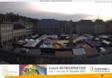 Archiv Foto Webcam Marktplatz Würzburg 19:00