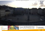 Archiv Foto Webcam Marktplatz Würzburg 19:00