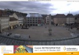 Archived image Webcam Wuerzburg marketplace 19:00