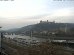 Archiv Foto Webcam Würzburg - Festung Marienberg 07:00