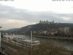 Archiv Foto Webcam Würzburg - Festung Marienberg 15:00