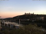 Archiv Foto Webcam Würzburg - Festung Marienberg 19:00