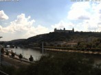 Archiv Foto Webcam Würzburg - Festung Marienberg 13:00