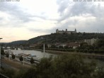Archiv Foto Webcam Würzburg - Festung Marienberg 07:00