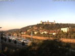 Archiv Foto Webcam Würzburg - Festung Marienberg 06:00