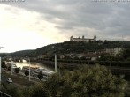 Archiv Foto Webcam Würzburg - Festung Marienberg 08:00