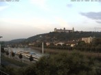 Archiv Foto Webcam Würzburg - Festung Marienberg 06:00