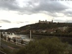 Archiv Foto Webcam Würzburg - Festung Marienberg 08:00
