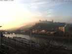 Archiv Foto Webcam Würzburg - Festung Marienberg 07:00