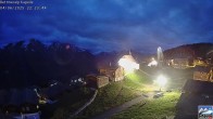 Archiv Foto Webcam Kapelle Bettmeralp 21:00