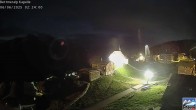 Archiv Foto Webcam Kapelle Bettmeralp 01:00